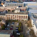 秋田工業高校空撮