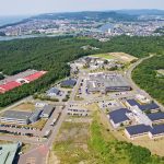 由利本荘医師会様記念誌用ドローン写真空撮