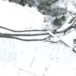 伊藤工業様 2024年12月 ドローン撮影 秋田市岩見新川