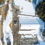 伊藤工業様 2025年01月 ドローン撮影 秋田市雄和下黒瀬 真俯瞰