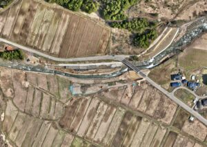 伊藤工業様 2025年04月 ドローン撮影 秋田市岩見新川